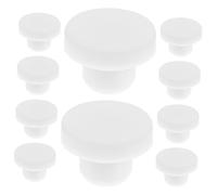 ULTECHNOVO 10 Piezas Tapones de Silicona Multiusos Tapones Sólidos Reutilizables para Botellas de Sellado Seguro para Botes de Sal Pimienta Macetas y Tubos Silicona Duradera y Fácil de