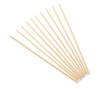 ULTECHNOVO 10 Varillas de Madera y Metal para Marionetas de Sombras Artesanales Diseño Ergonómico para Bricolaje en Espectáculos Tradicionales Chinos