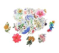 ULTECHNOVO 100 Pegatinas Decorativas de PVC para Portátil y Motocicleta, Resistentes y Duraderas para Scrapbooking y Decoración DIY