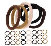 ULTECHNOVO 100 Piezas Banda Cabello Elástica sin Costuras Anillo Elástico Cabello de Color Suitable para Niñas y Mujeres Que Buscan Que No Dañan