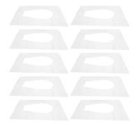 ULTECHNOVO 100piezas Fundas de Inodoro Desechables Almohadillas Portátiles de Papel Natural para Viaje Hotel Hogar Uso Público