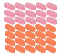 ULTECHNOVO 100piezas Tira para Pulir Uñas Mini Bloque de Esponja de Doble Cara Herramientas de Manicura para Pulidores Acrílicos y Naturales para Salón y Uso Casero