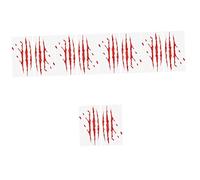 ULTECHNOVO 10hojas Calcomanías De Garras De Sangre para Autos Pegatinas Reflectantes para Faros y Luces Traseras De Decoración Creativa para Modificar Tu Vehículo