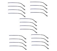 ULTECHNOVO 10pares Patillas Para Gafas De Varillas De Reemplazo Metálicas Resistentes y Antideslizantes Compatibles Gafas De Sol Lectura