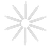 ULTECHNOVO 10piezas Amortiguador Hidráulico para Cierre Suave De Puertas De Armario Mecanismo De Reducción De Ruido Repuesto De Amortiguador para Cubos De Basura De Cocina y Baño