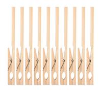 ULTECHNOVO 10piezas Pinza De Madera Para Tubos De Ensayo Abrazadera De Laboratorio Accesorios Para Experimentos Químicos Y Biológicos Herramienta Práctica Y Duradera