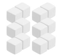 ULTECHNOVO 12 Piezas Bloque Mineral para Cangrejo Ermitaño, Salud y | Minerales Blancos, Uso en Hábitat y Recinto, Accesorio Natural para Reptiles y Mascotas, Formato Compacto