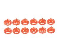 ULTECHNOVO 12 Piezas Posavasos Halloween con Diseño de y Calabaza Aislantes Térmicos y Antideslizantes para Hogar Protección de Mesa contra Calor y Humedad