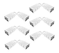 ULTECHNOVO 12 Piezas Ralladores Mini de Acero Inoxidable con Mango Ergonómico Rallador de Caja Caras para Queso Verduras y Limón Compacto y Versátil para Cocina y Viaje Diseño Ahorra Espacio