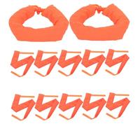 ULTECHNOVO 12 Piezas Traffic Cone Weight Bags Reflective Sandbags Weather Resistant Stability For Roadwork Parking And Construction