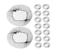 ULTECHNOVO 120 Piezas De Redecillas De Nailon Para Moños De Baile Accesorios Para El Cabello De Mujer Moños De Competición De Baile Redes Elásticas Para El Cabello De Mujer Red Invisible