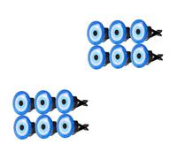 ULTECHNOVO 12piezas Clips Difusores De Para Ventilación De Auto Decoraciones De Salida Creativas Ojo Maléfico Accesorios De Aromaterapia Para Coche Oficina y Hogar