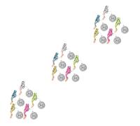 ULTECHNOVO 15 Juegos Buzo Resplandeciente Escafandra Autónoma Decoración del Acuario Pequeño Accesorios para Peceras Decoraciones Adornos De Peces Figura Mini Buzo El Plastico