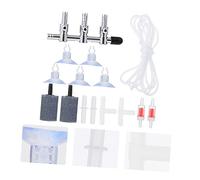 ULTECHNOVO 16 Piezas de Accesorios para Bomba de Aire de Acuario Distribuidor de de Aire con Control Manual Conector Conector Recto y Válvula de Retención para Peceras y Acuarios