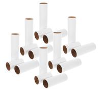 ULTECHNOVO 18 Tubos de Papel para Manualidades Redondos de Papel Blanco, Ideales para Proyectos Artísticos y Actividades Creativas Jóvenes Artistas