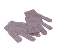 ULTECHNOVO 1par Guantes Exfoliantes De Cinco Dedos Manopla Scrubber Para Ducha y Sauna Para Hombres y Mujeres Color