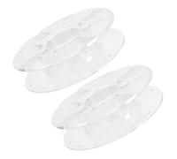 ULTECHNOVO 2 Carretes de Filamento 3D Transparentes Reutilizables de 025 Kg Bobinadora de Filamento de Plástico Vacía para Impresora 3D Soporte para Carrete de Cable Adecuado para