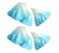 ULTECHNOVO 2 Juegos decoración de Iceberg Adornos Decoraciones de peceras decoración de Acuario de Escritorio pequeña decoración floeberg de polivinilo Sky-Blue