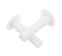ULTECHNOVO 2 Juegos Tapones de Drenaje de Plástico Blanco sin Rosca | Instalación a Presión sin Rosca, Compatibles Congeladores Domésticos y Comerciales, Mantenimiento Sencillo y Duradero