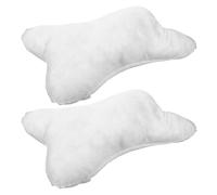 ULTECHNOVO 2 Piezas Almohadas de Reposacabezas de Coche Soporte Cervical Extraíble para Automóvil y Silla de Oficina Almohadilla para Moderno y de Limpiar