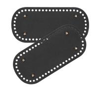 ULTECHNOVO 2 piezas Base Decorativa Ovalada para Bolsos de Cuero Sintético Kit para Bricolaje y Ganchillo Soporte Resistente para Fondo de Bolsas DIY