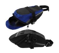 ULTECHNOVO 2 Piezas Bolsa Sillín Bicicleta Compacta Gran Capacidad con Liberación Rápida para Almacenamiento de Herramientas y Objetos Pequeños Bajo Asiento para Montaña