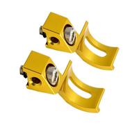 ULTECHNOVO 2 Piezas Conector de Maneta de Freno de Bicicleta de Montaña | Aleación de Aluminio Anodizado, Dorado, Compatible con Modelos M9000 M9020 M8020 M8000 M7000 M6000