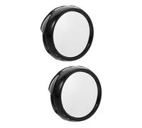 ULTECHNOVO 2 Piezas Espejo De La Computadora Monitor del Espejo Retrovisor Accesorios Cúbicos para El Trabajo Accesorios para Cubículos Oficina Pantalla Lente Acrílica Espejo Antirrobo