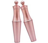 ULTECHNOVO 2 piezas Eyeliner Líquido Magnético Rosa Dorado Fórmula Segura y Resistente para Ojos Lápiz para Pestañas Magnéticas para Maquillaje Profesional