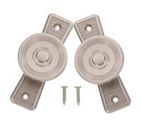 ULTECHNOVO 2 Piezas Gancho de Pared Sujeta Cortinas Alzapaños para Cortinas Ganchos de Pared para Ventanas Metalicos