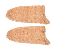 ULTECHNOVO 2 Piezas Gorro de Dormir Mano de Redencilla Gorro de Malla de Crochet para Mujer de Redencilla para Dormir Ducharse y Prensar la Seda