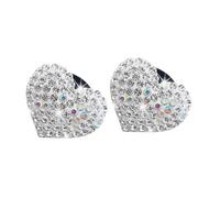 ULTECHNOVO 2 Piezas Joya de Amor para Coche Clips de Decoración de Ventilación de Coche Clips de Salida de Difusor para Tablero de Instrumentos Decoración Interior