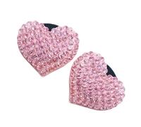 ULTECHNOVO 2 Piezas Joya de Amor para Coche Decoración de Clip para Salidas de Difusor de Clip para Ventilación de Coche Diseño para Decoración Interior