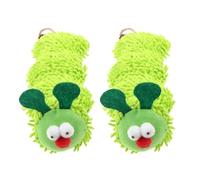 ULTECHNOVO 2 Piezas Juguete de Peluche Oruga para Gatos, con Hierba Gatera | Felpa Suave, Colores Vivos y Diseño de Oruga, para Gatitos y Gatos de Interior, Viaje o Exterior