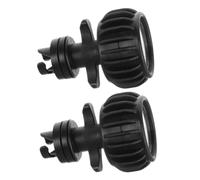 ULTECHNOVO 2 Piezas Manómetro Inflable para Bote Inflable y Tabla de Surf PVC Negro 0-30 PSI y 0- Alta Precisión Visualización Clara Uso Portátil