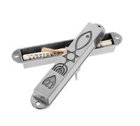 ULTECHNOVO 2 Piezas Mezuzá Mezuzá De Metal para Puerta Delantera Decoración Religiosa De Metal Símbolos para Obsequio De Oración y Decoración Casa