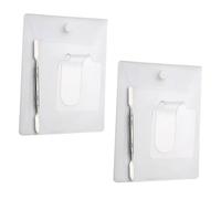 ULTECHNOVO 2 piezas Paletas de Maquillaje Acrílicas Transparentes con Espátulas Paleta Ergonómica para Mezclar Bases y Cosméticos Herramienta Portátil para Arte de Belleza