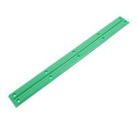 ULTECHNOVO 2 Piezas Protectores de Riel para Longboard, Topes de Rueda de Patineta, Plástico, Diseño de Doble Cabeza, Color Verde, Protección ضد Impactos, para Longboard y Skateboard