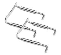 ULTECHNOVO 2 piezas Tornillos de Mentonera para Violín Inoxidable Sujetan Firme el Soporte de Mentón Fácil Instalación para Instrumentos Musicales de Cuerda Accesorio Profesional para