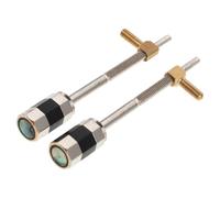 ULTECHNOVO 2 Piezas Tornillos para Mástil de Violín Accesorio de Reparación Tornillo Metálico para Uso en Taller de Instrumentos Musicales