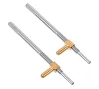 ULTECHNOVO 2 piezas Tornillos para Rana de Arco de Repuestos Compactos y Ligeros para Ajuste de de Arco Accesorios Profesionales para Instrumentos de Cuerda