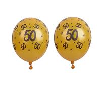 ULTECHNOVO 20 piezas Globos de Látex Número Paquete de Unidades para Decoraciones de Cumpleaños y Fiestas