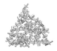 ULTECHNOVO 200 Piezas Remaches de Expansión de Aluminio Con Cabeza Semiesférica Tecnología Knock para Industria Automotriz y Ensamblaje Industrial