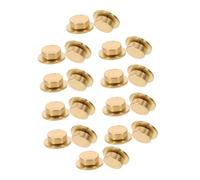 ULTECHNOVO 20piezas Cojinetes Rotativos Miniatura de Metal para Decoración de Uñas Accesorios de Joyería Manualidades de Alta Velocidad