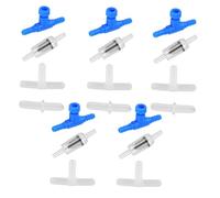 ULTECHNOVO 20piezas Distribuidor Interruptor Bomba Unidades Divisor Flujo Aire Acuario Control Bomba Aireador Filtro