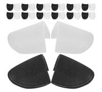 ULTECHNOVO 25 Pares de Hombreras Grandes de Esponja Funda de Tela Tejida, Almohadillas Invisibles para Trajes y Blazers, Cojínes para Hombros Cómodos y Prácticos, Uso para Costura y Mejora