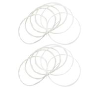 ULTECHNOVO 2juego Cuerdas De Guitarra Clásica Juego Completo De Cuerdas Tensión Baja Para Principiantes y Estudiantes De Nailon Transparente Para Practicar Casa o Escuela