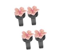 ULTECHNOVO 2pares Difusor De Clip Floral Para Ventilación Del Coche Ambientador Decorativo Para Interior De Automóviles Compatible Modelos Comunes Diseño Elegante y Práctico Material