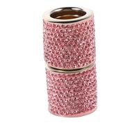 ULTECHNOVO 2piezas Anillo Decorativo para Reposacabezas de Coche Gemas de Imitación Accesorios Ostentosos para Asientos de Vehículos Adecuado para Decorar el Interior del Automóvil