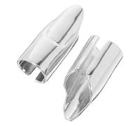 ULTECHNOVO 2piezas Anillos De Joyería Para Uñas Multifuncionales Con De Metal Punk